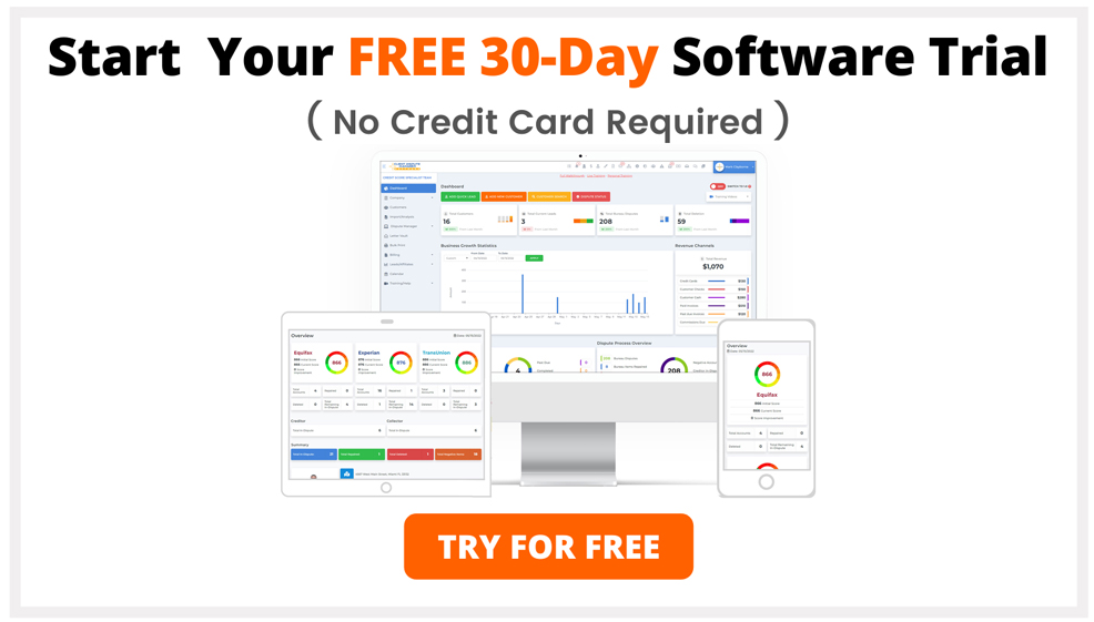 credit repair software free trial