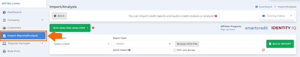 client dispute manager credit analysis