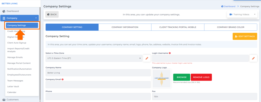 client dispute manager software