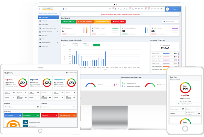 Client Dispute Manager Software