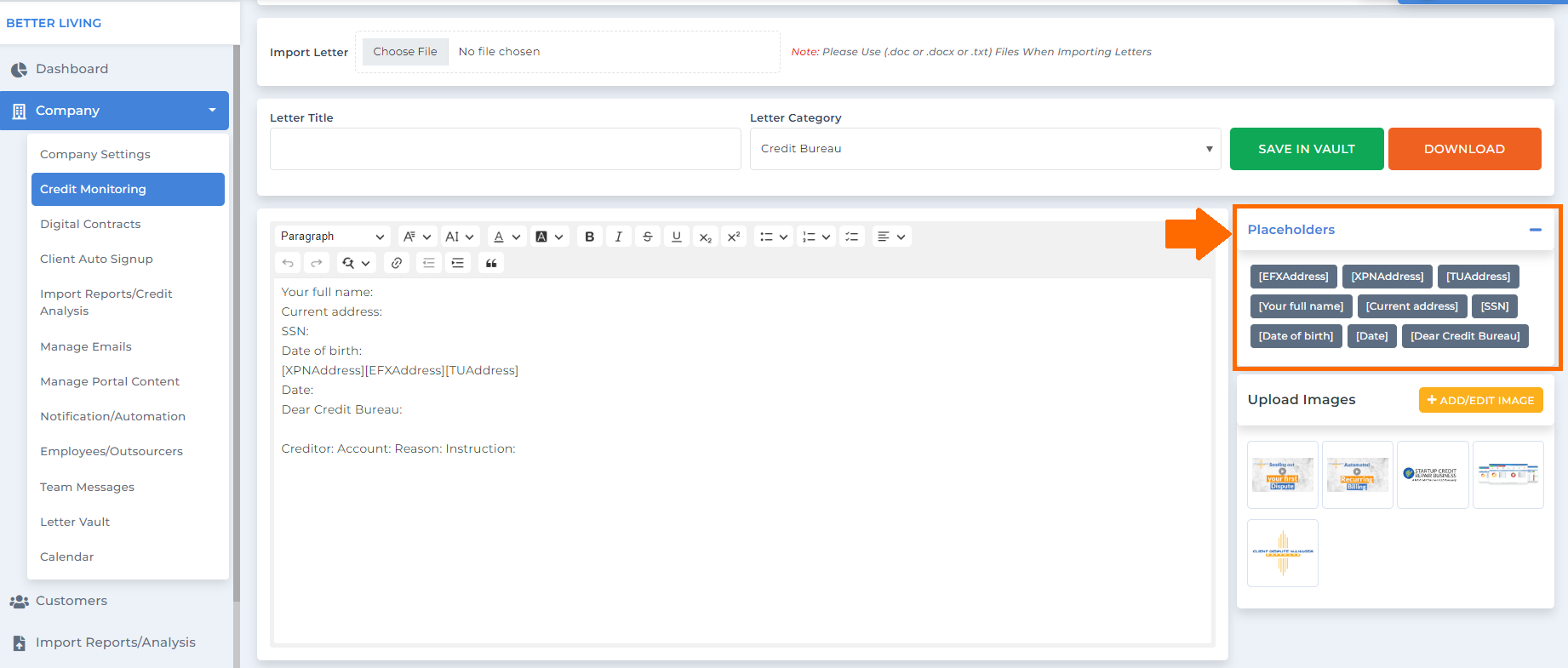 Credit Repair Business Plan Manual Letters