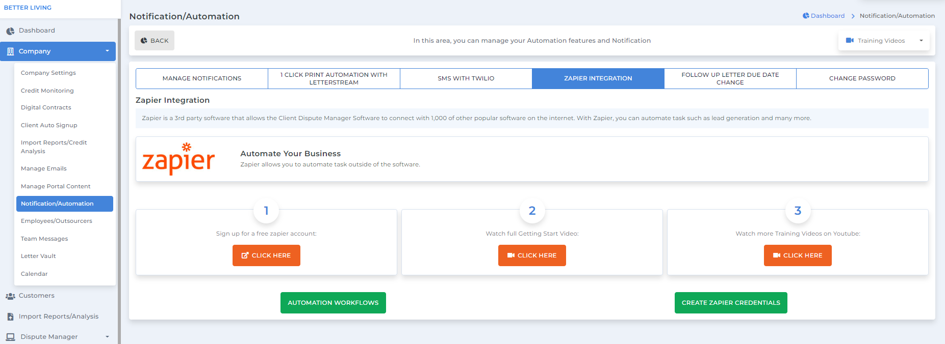 Credit Repair Software For Business: Automate Task With Zapier