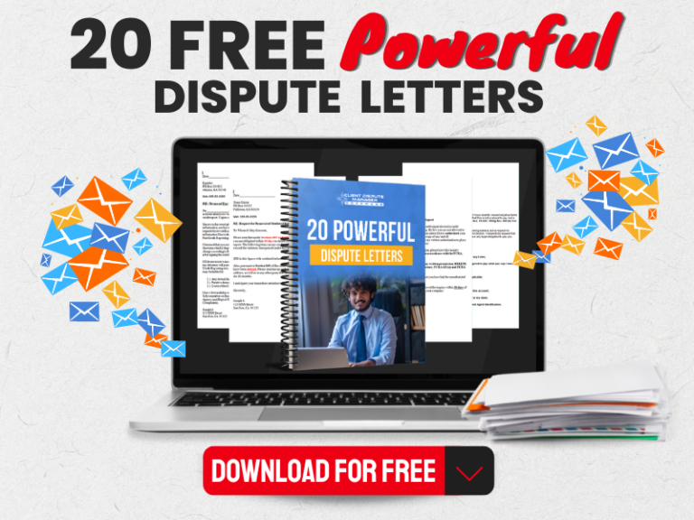 Free dispute letters