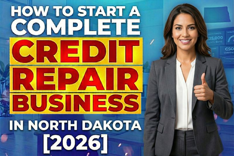 Starting a credit repair business in North Dakota in 2026 involves more than offering dispute assistance. Entrepreneurs must understand federal compliance requirements, operate transparently with consumers, and establish organized systems that manage documentation and communication responsibly. A structured and ethical approach helps build credibility while supporting long-term business stability.