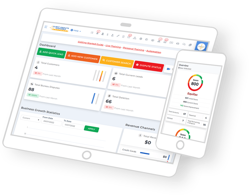 Client Dispute Manager Software: Enhancing Credit Repair Business Software