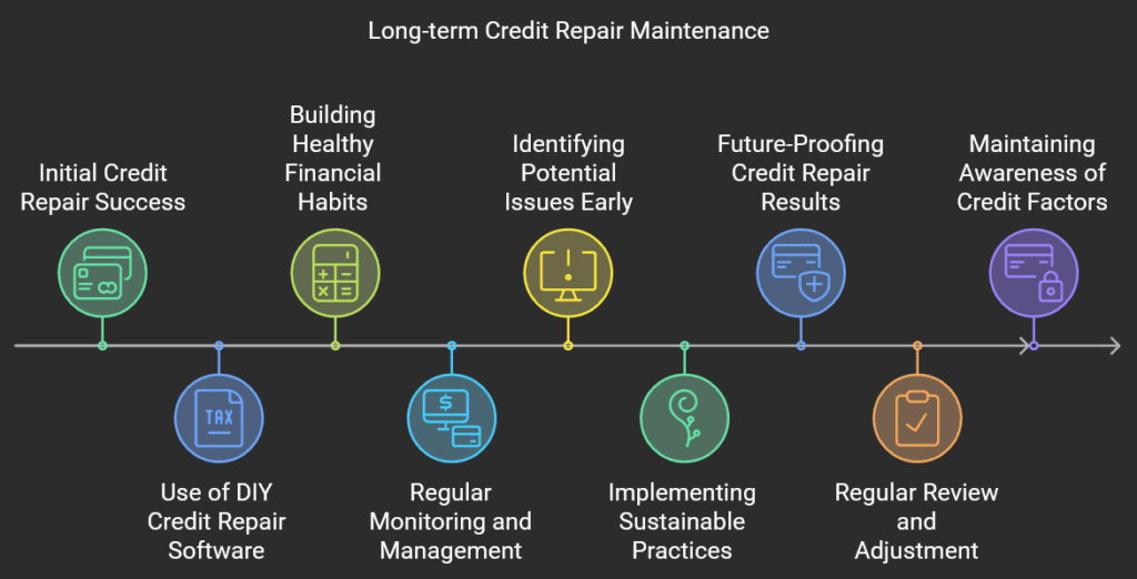 Long-term Maintenance and Success in Credit Repair