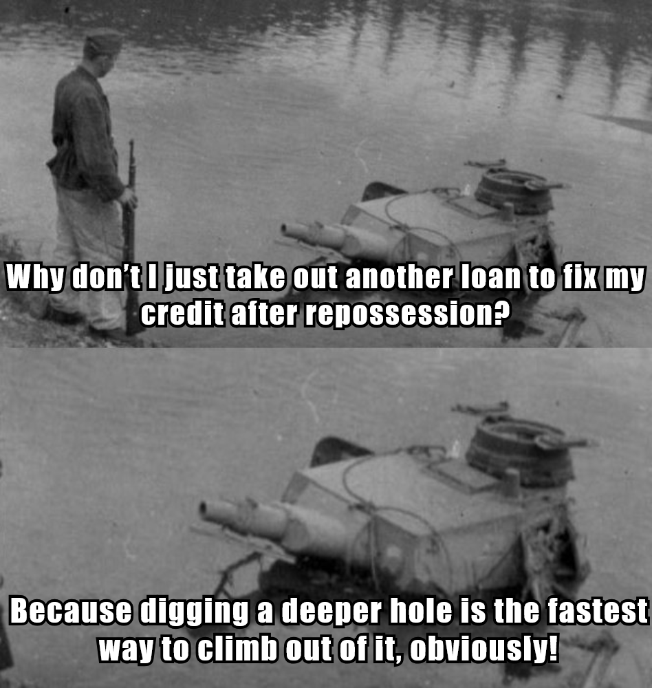 Common Mistakes to Avoid When Trying to Fix Credit After Repossession