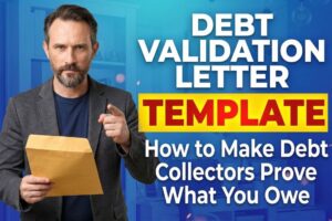 Debt Validation Letter Template How to Make Debt Collectors Prove What You Owe