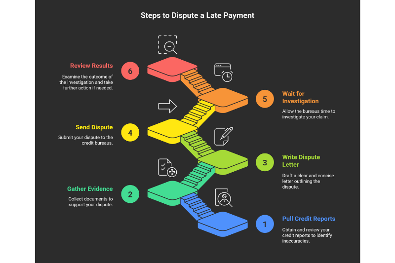 How to Dispute a Late Payment With the Credit Bureaus Step by Step