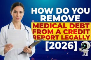 How Do You Remove Medical Debt From a Credit Report Legally