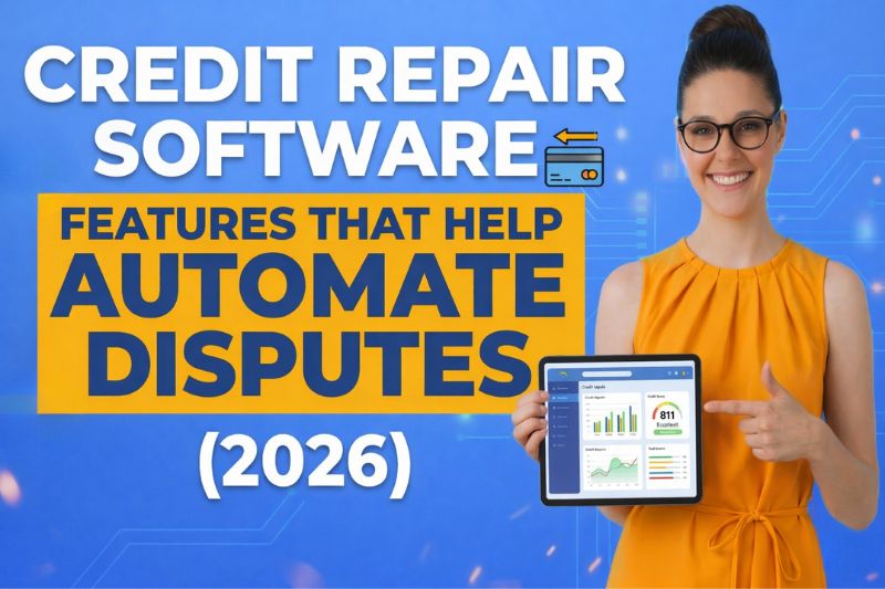 Credit Repair Software Features That Help Automate Disputes