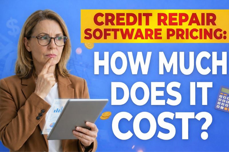 Credit Repair Software Pricing How Much Does It Cost