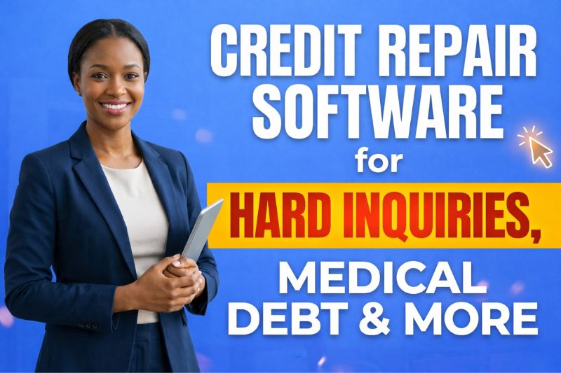 Credit Repair Software for Hard Inquiries, Medical Debt & More