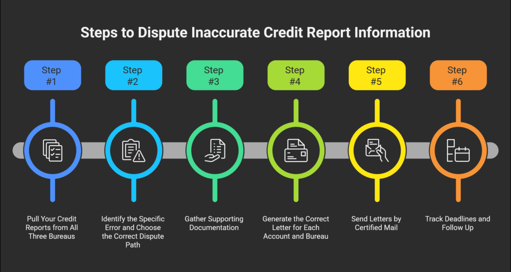 How to Dispute Inaccurate Information on Credit Reports