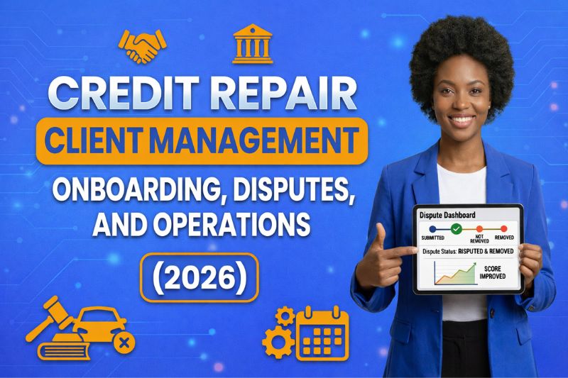 Credit Repair Client Management Onboarding, Disputes, and Operations (2026)