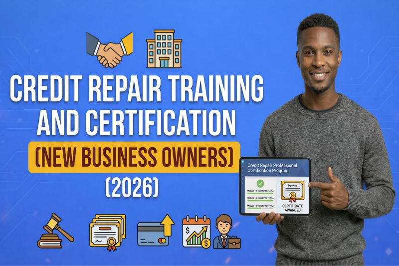 Credit Repair Training and Certification for New Business Owners (2026)
