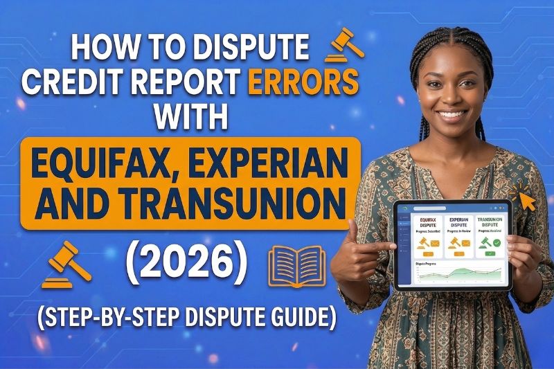 How to Dispute Credit Report Errors With Equifax, Experian, and TransUnion