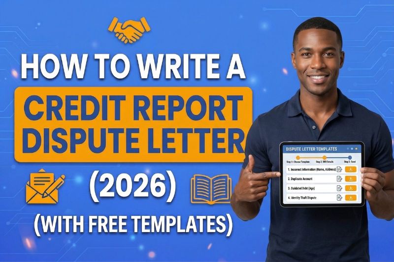 How to Write a Credit Report Dispute Letter (With Free Templates)