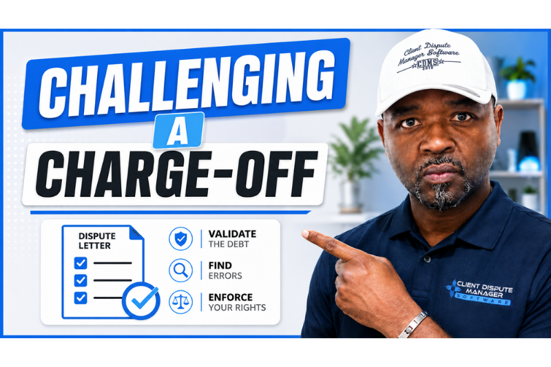 How to Dispute an Inaccurate Charge-Off on Your Credit Report
