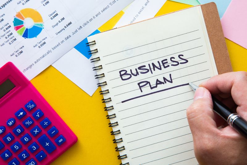 Credit repair business plan guide showing business planning, financial organization, startup expenses, client workflows, and operational goals for a credit repair business.